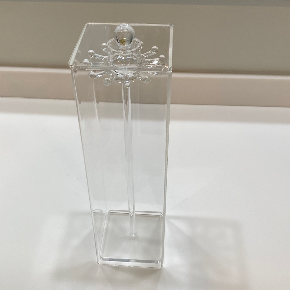 Clear Acrylic Necklace 14inch Display Box